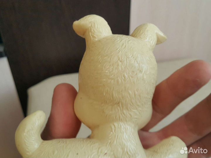 Ретро игрушка собачка 90х