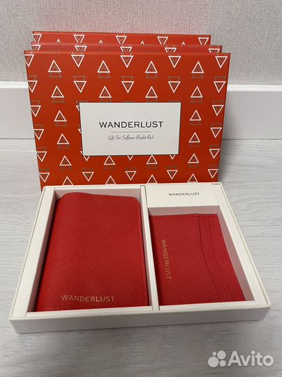 Подарочный набор Обложка на паспорт и визитница