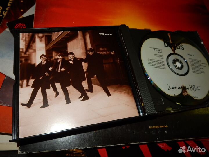 2CD box set UK+Holland The Beatles Live AT the BBC