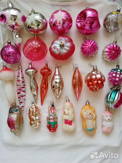 Елочные игрушки СССР