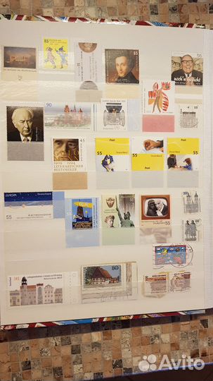 Коллекция современных почтовых марок Германии