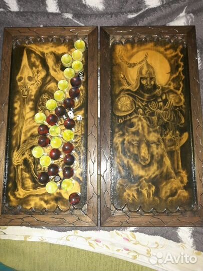 Нарды ручной работы