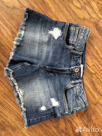 Шорты джинсовые Зара, рост 140