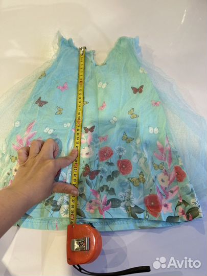 Платья летние на годик, два