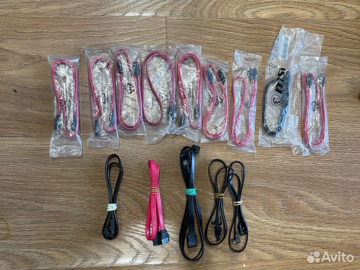 Шлеф SATA новые угловые и обычные