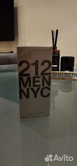 212 men nyc Carolina Herrera оригинал Duty free