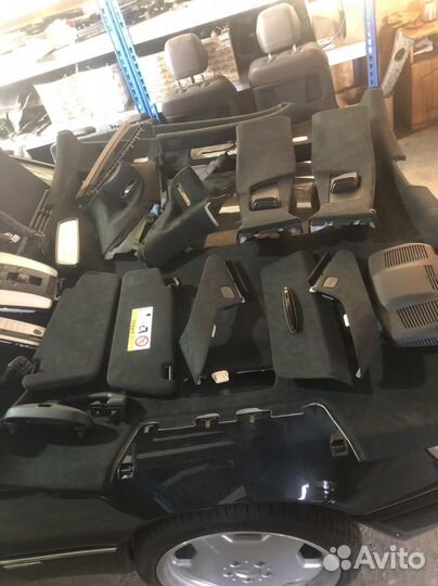 Потолок Mercedes CLS c218 алькантара комплект