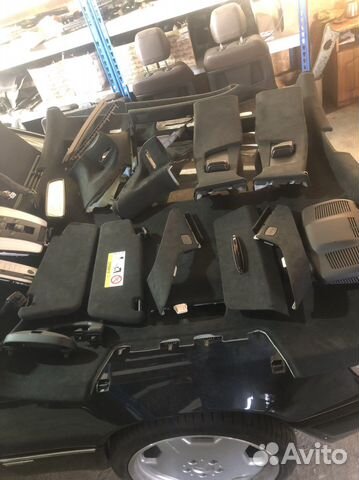 Потолок Mercedes CLS c218 алькантара комплект