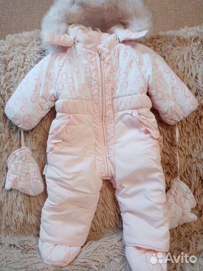 Зимний комбинезон 68 см