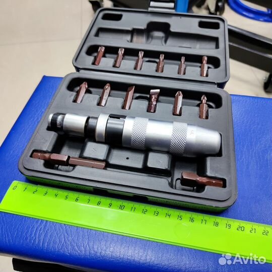 Ударная отвертка 17 предметов RockForce RF-5171