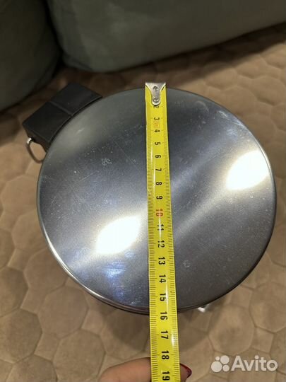 Ведро мусорное хром 3л