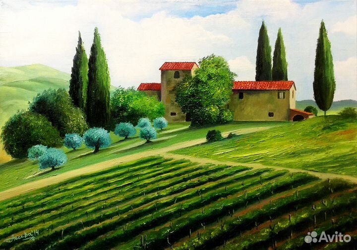 Картина на холсте «Прованс»