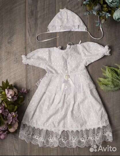 Шикарный крестильный набор для девочки