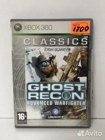 Диск Ghost recon advanced warfighter для Xbox 360
