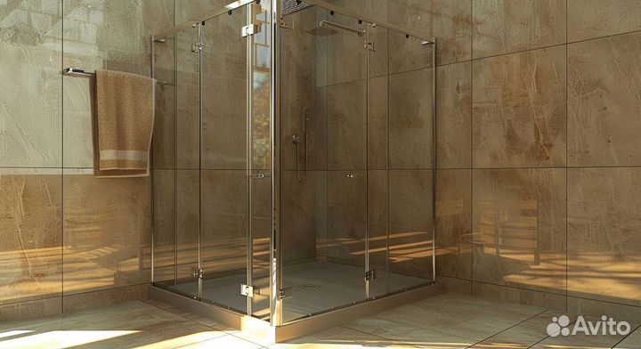 Стеклянные ограждения для ванной