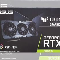 Видеокарта asus rtx 3070 ti OC Edition gddr6X 8GB