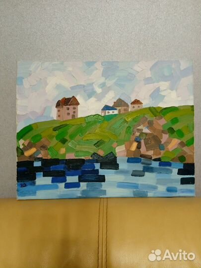 Картина холст масло 
