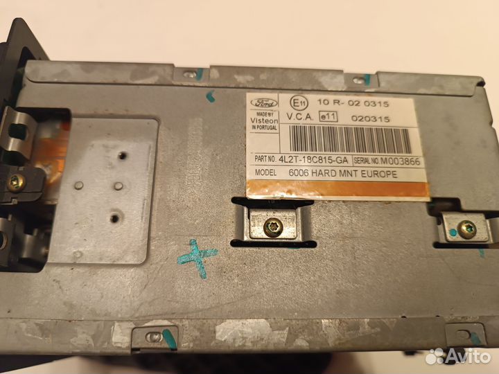 Магнитола Форд