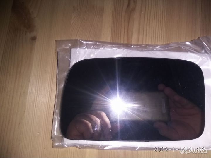 Зеркальный элемент левый volkswagen Golf II c 1987