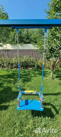 Детские качели уличные бу
