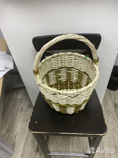 Плетеные корзинки и