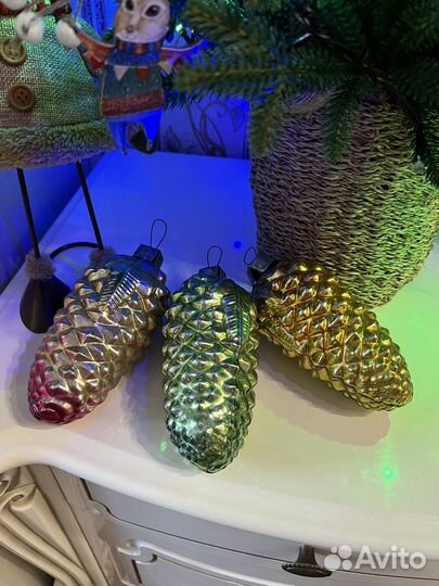 Елочные игрушки СССР