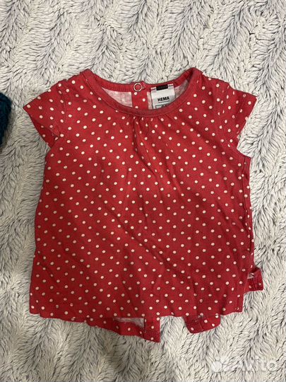 Вещи на девочку от 62-80 см