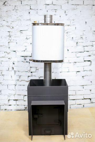 Печь для бани самовар