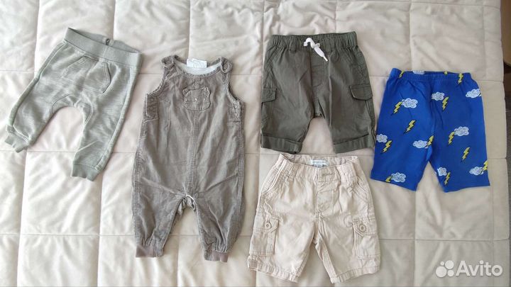 Пакет вещей для мальчика от 0-9месяцев