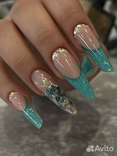 Маникюр, наращивание ногтей, крейзи маникюр