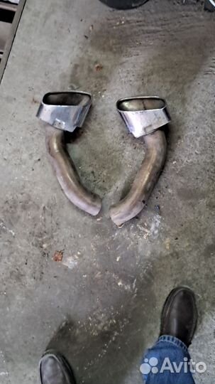 Насадки на глушитель бмв х5е70 4,8