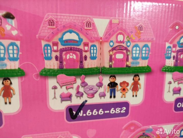 Кукольный музыкальный домик