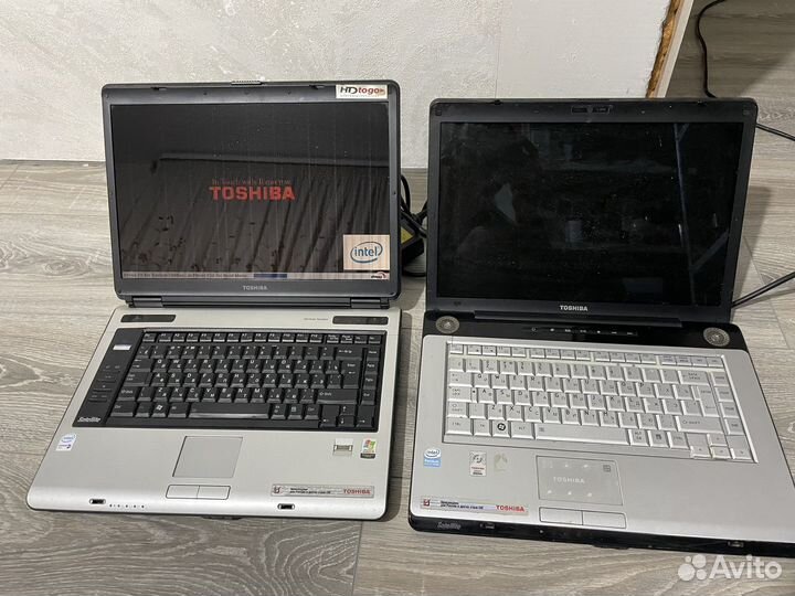 Ноутбуки Toshiba на запчасти