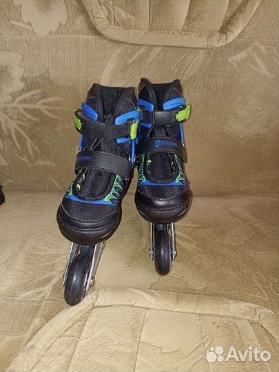 Роликовые коньки и защита 26-29р