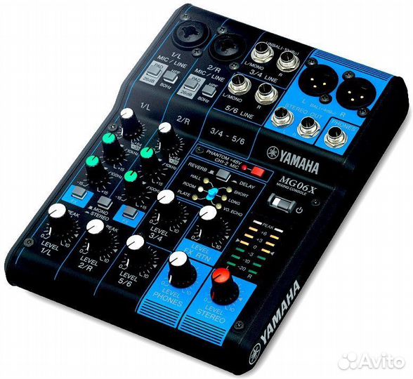 Компактный микшерный пульт Yamaha MG06X