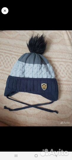 Шапки для мальчика 5-7 лет, демисезон и зима