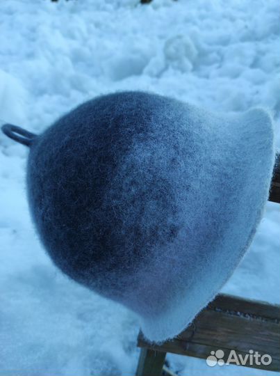 Шапочка банная валяная 