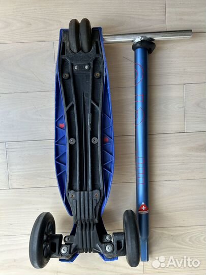 Самокат Maxi Micro Deluxe оригинал (синий)