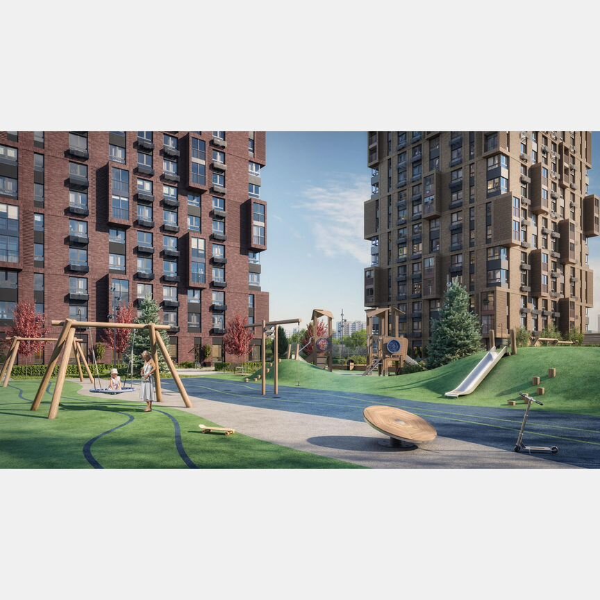 1-к. квартира, 33,1 м², 22/24 эт.