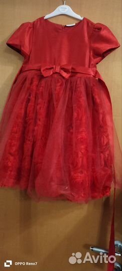 Платье для девочки, размер 122