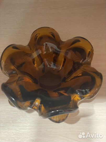 Ваза цветное стекло