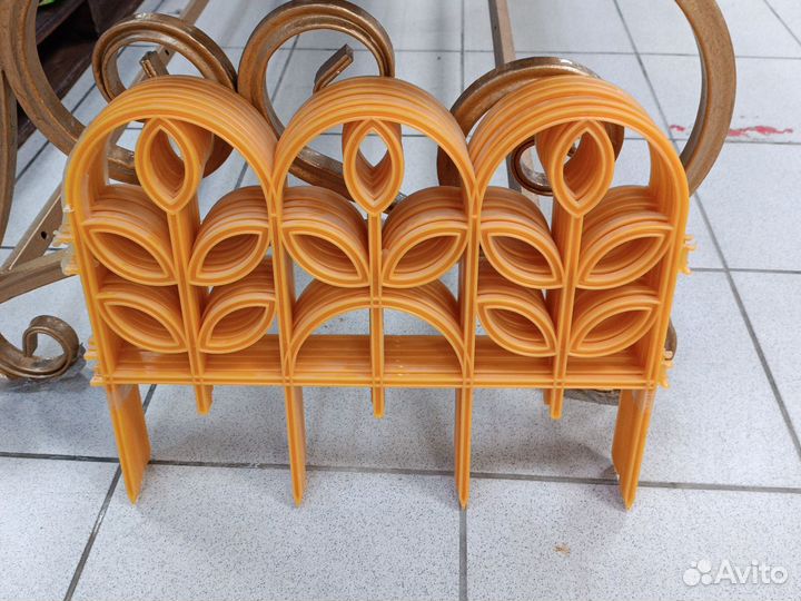 Декоративный заборчик пластиковый 3м