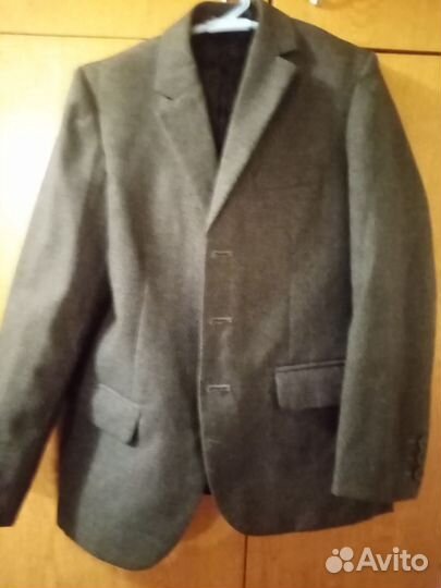 Пиджак школьный для мальчика 140