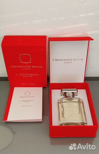 Ormonde jayne montabaco intensivo оригинал