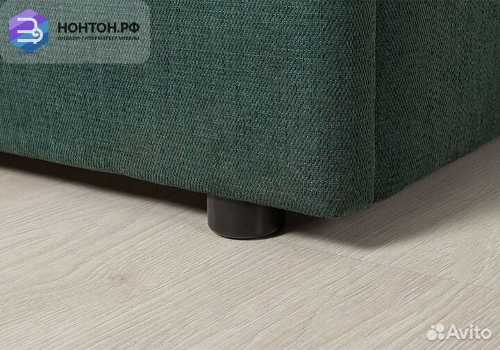 Кровать Амалия темно-зеленая