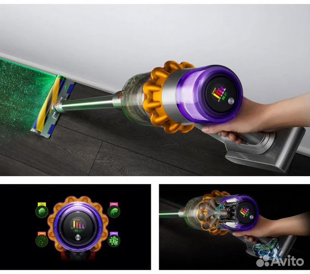 Пылесос Dyson V15 Detect Extra. Оригинал