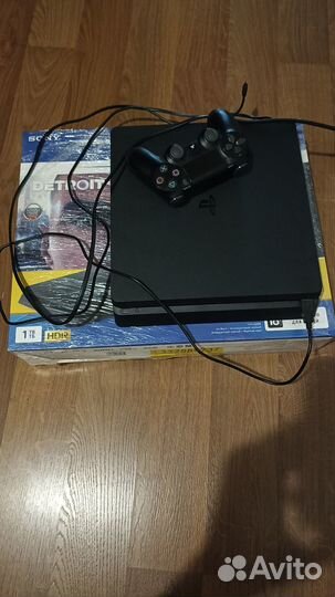 Sony PlayStation 4 Slim 1tb + игры
