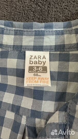 Рубашка детская Zara 68