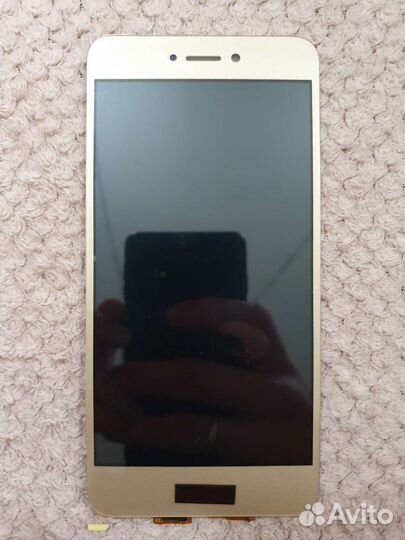 Дисплей Huawei Honor 8 Lite золотой с тачскрином