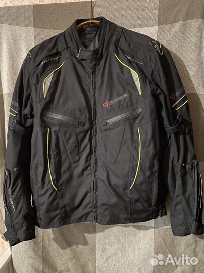 Мотокуртка modeka kiano black-yellow 3XL